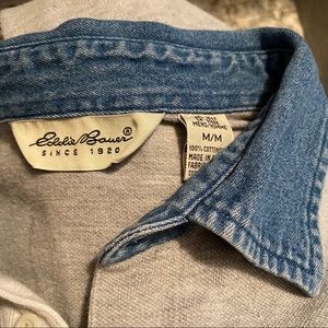 Eddie Bauer Jean collared polo